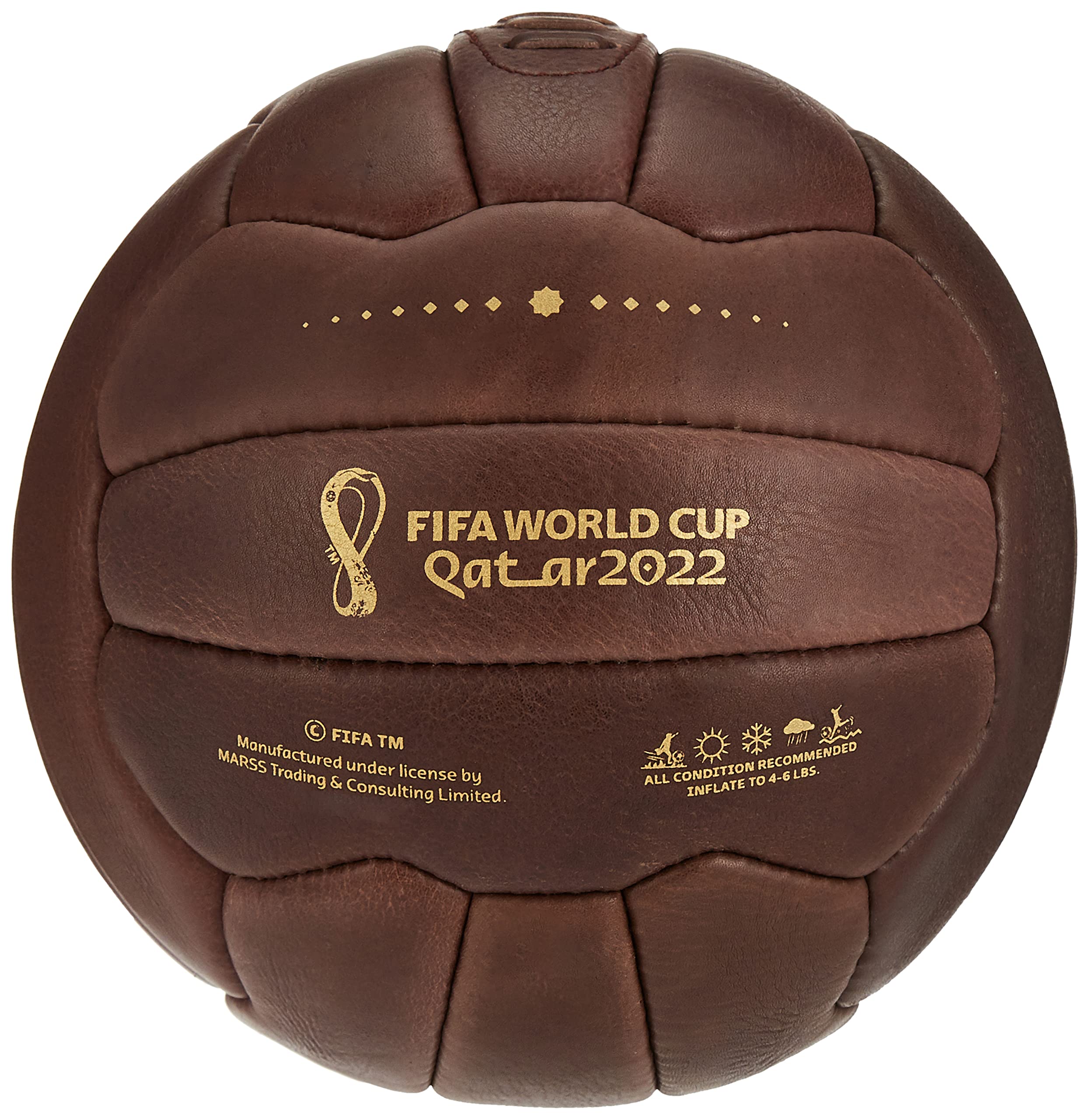 FIFA World Cup Qatar 2022 Football Retro Vintage Limited Edition